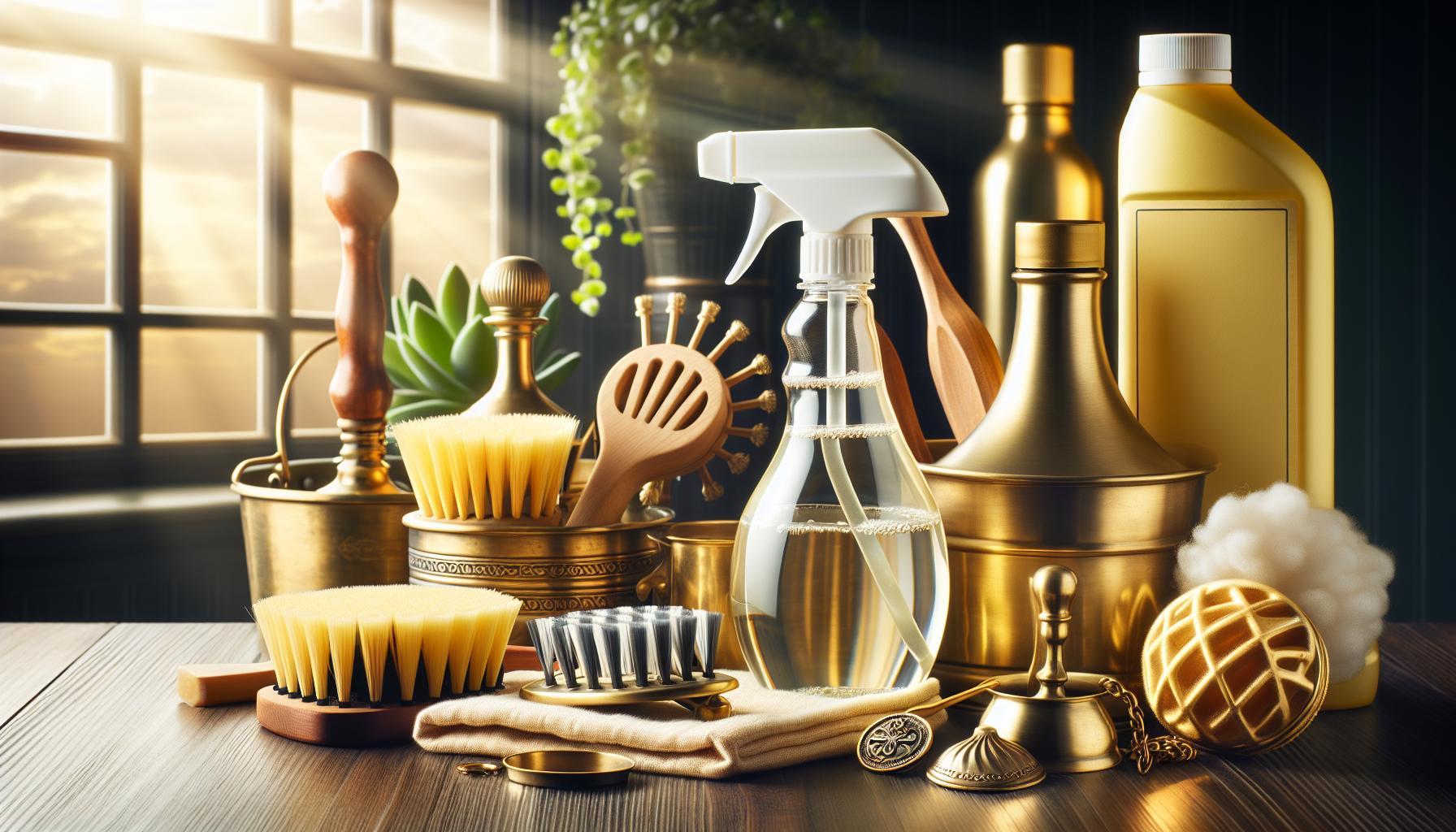 Clean Brass with Vinegar: Natural Shine in Minutes