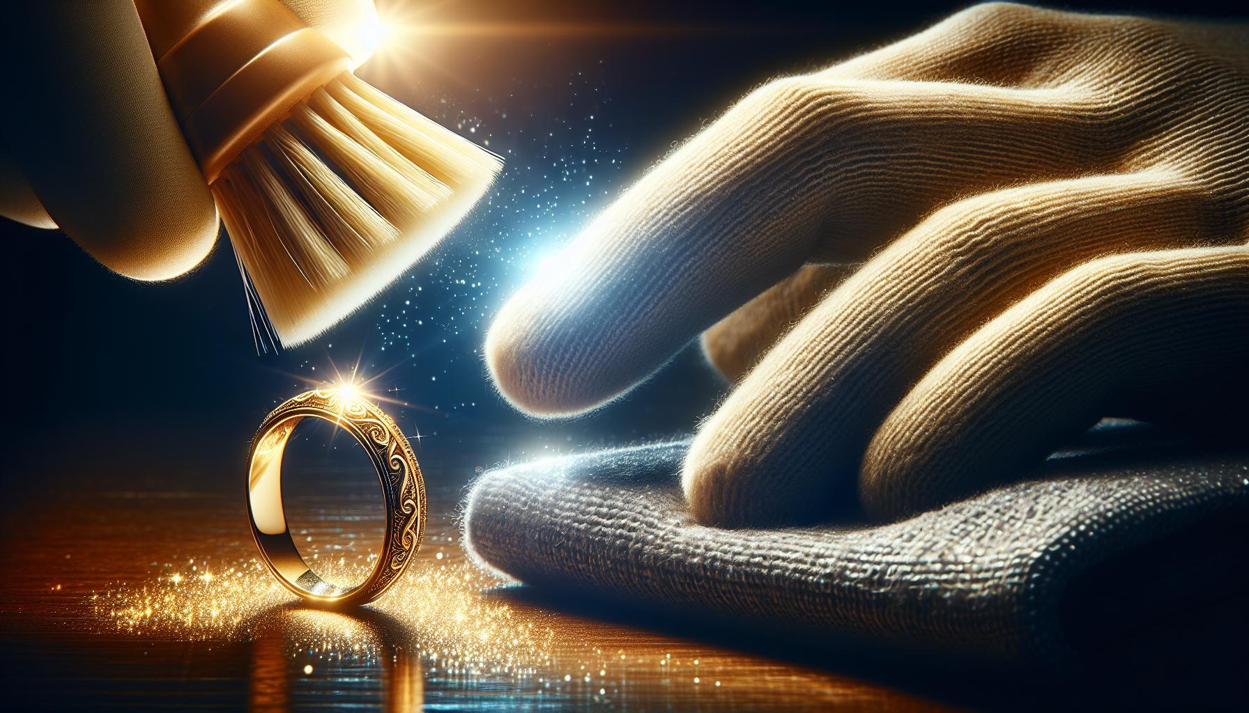 Clean Gold Ring: Bring Back Brilliant Shine