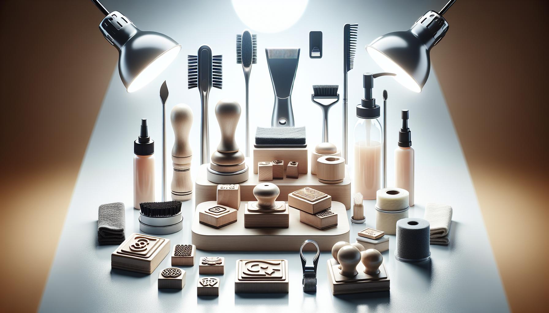 Essential Tools for Cleaning Rubber Stamps