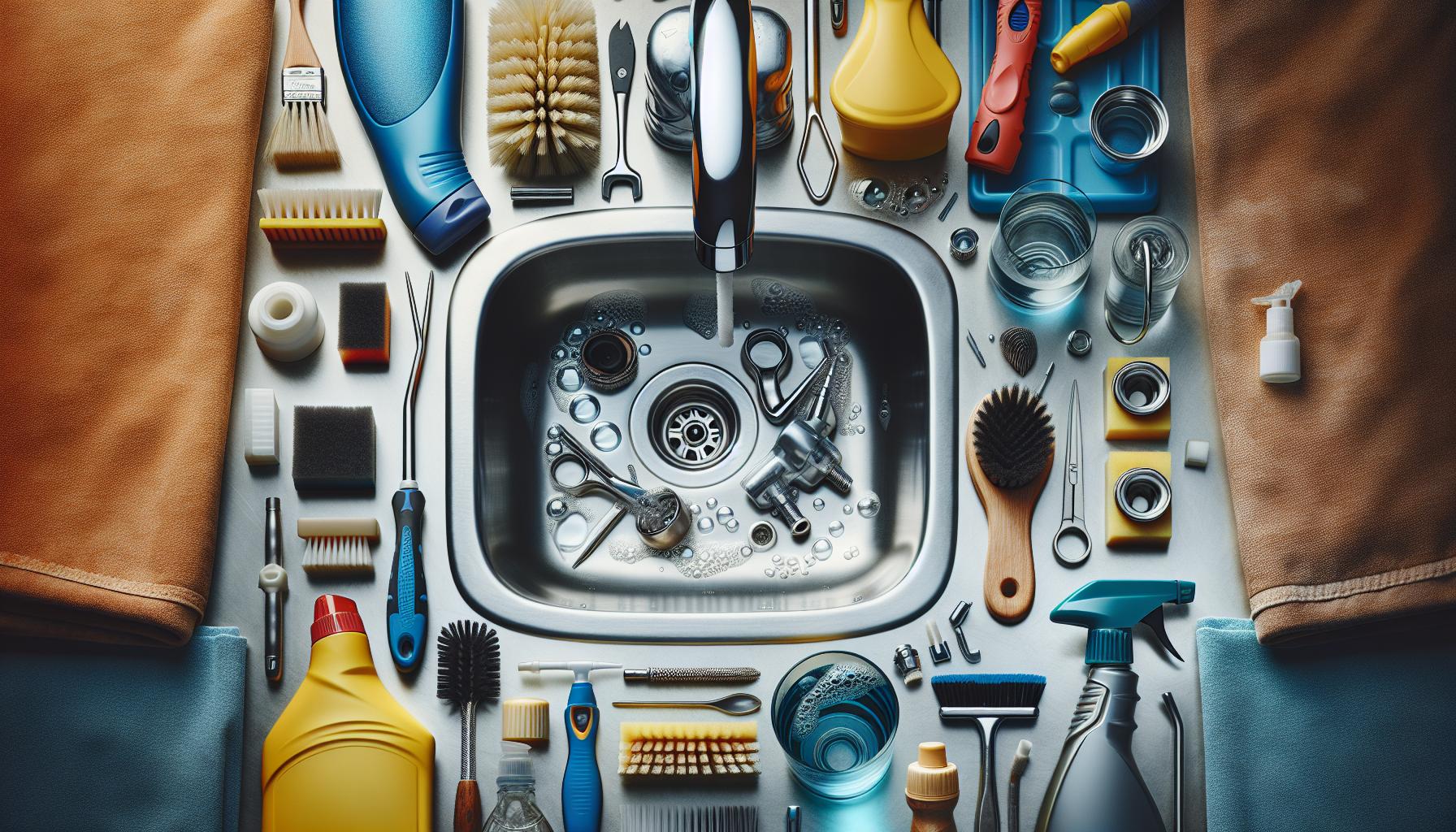 Essential Tools for Effective Sink Cleaning