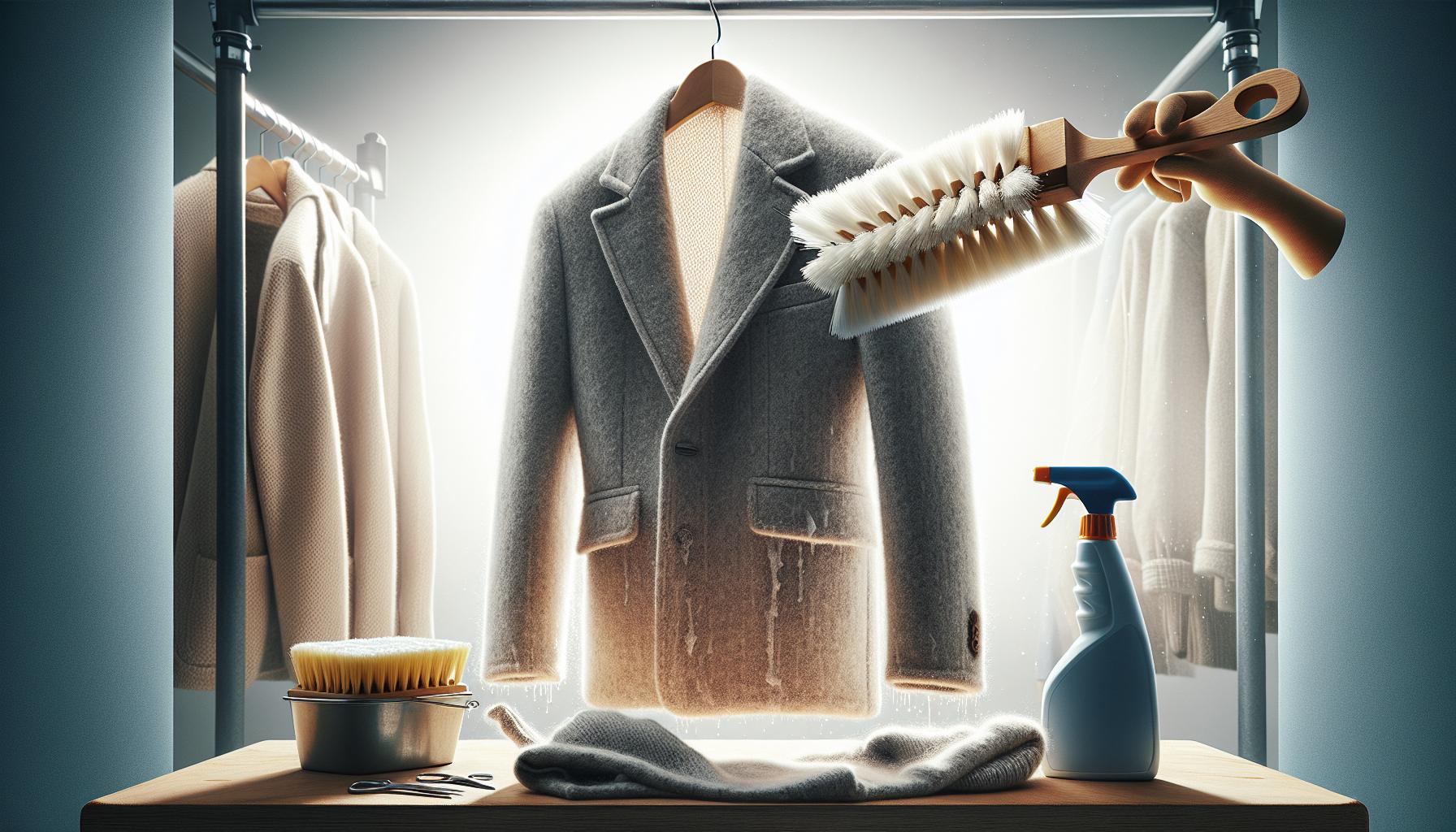 How to Remove Stains from Your Wool Coat
