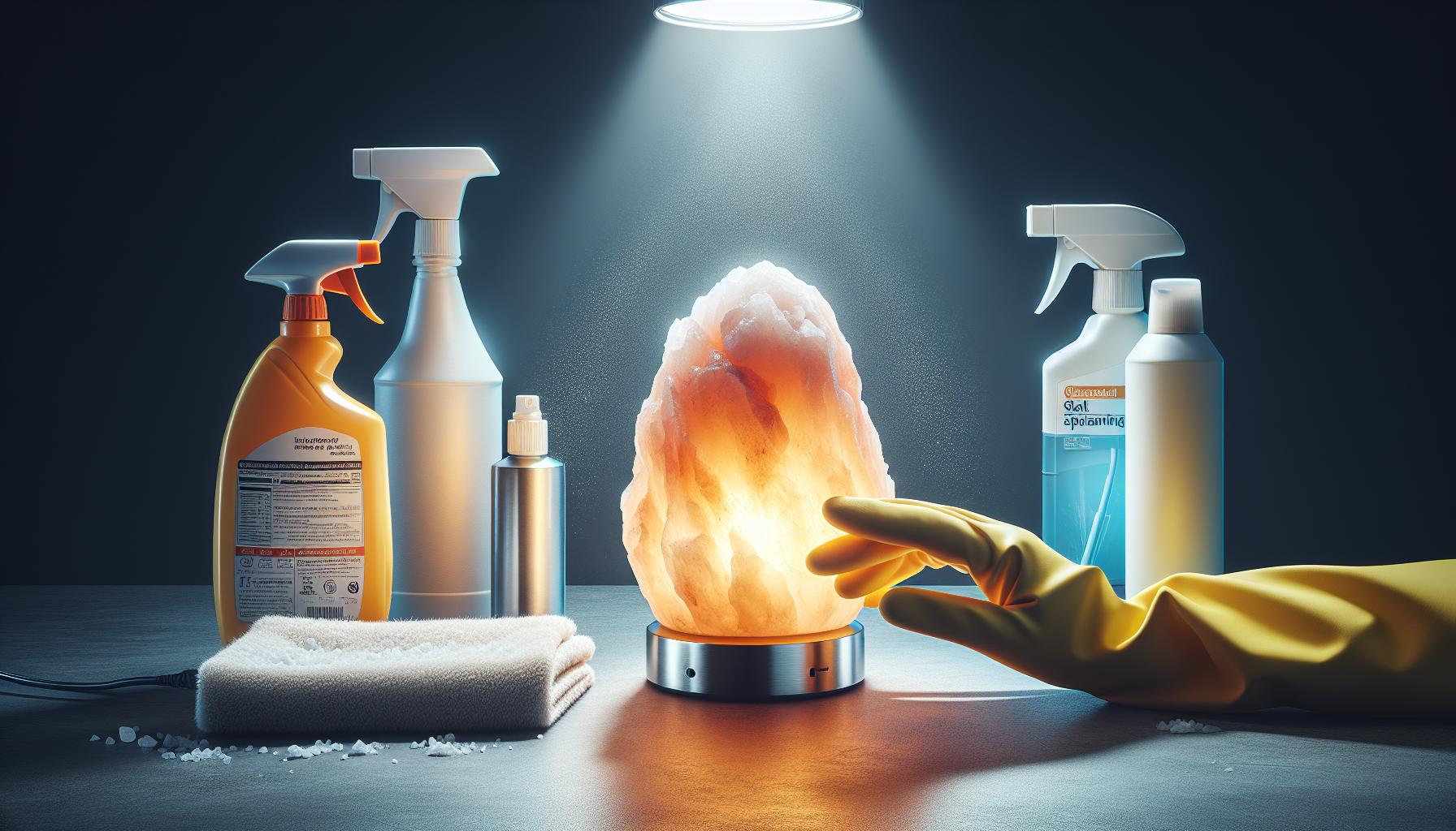 Step-by-Step Cleaning Process for Salt Lamps
