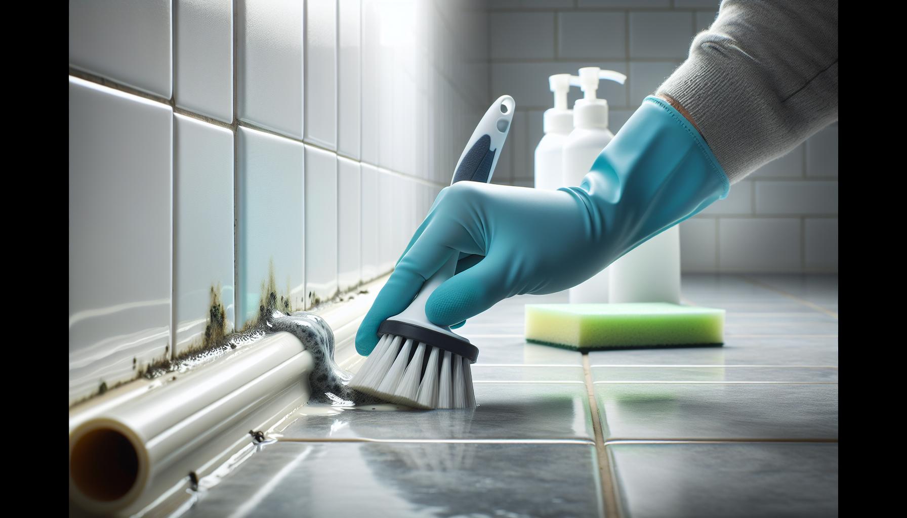 Clean Moldy Caulk: Restore Bathroom Beauty 5 Step-by-Step Guide to Cleaning Moldy Caulk