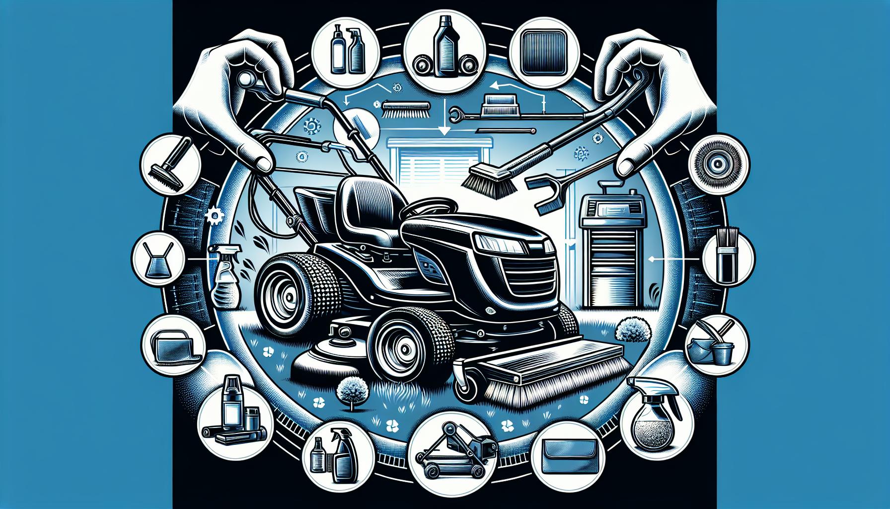 Step-by-Step Guide to Cleaning the Mower Deck