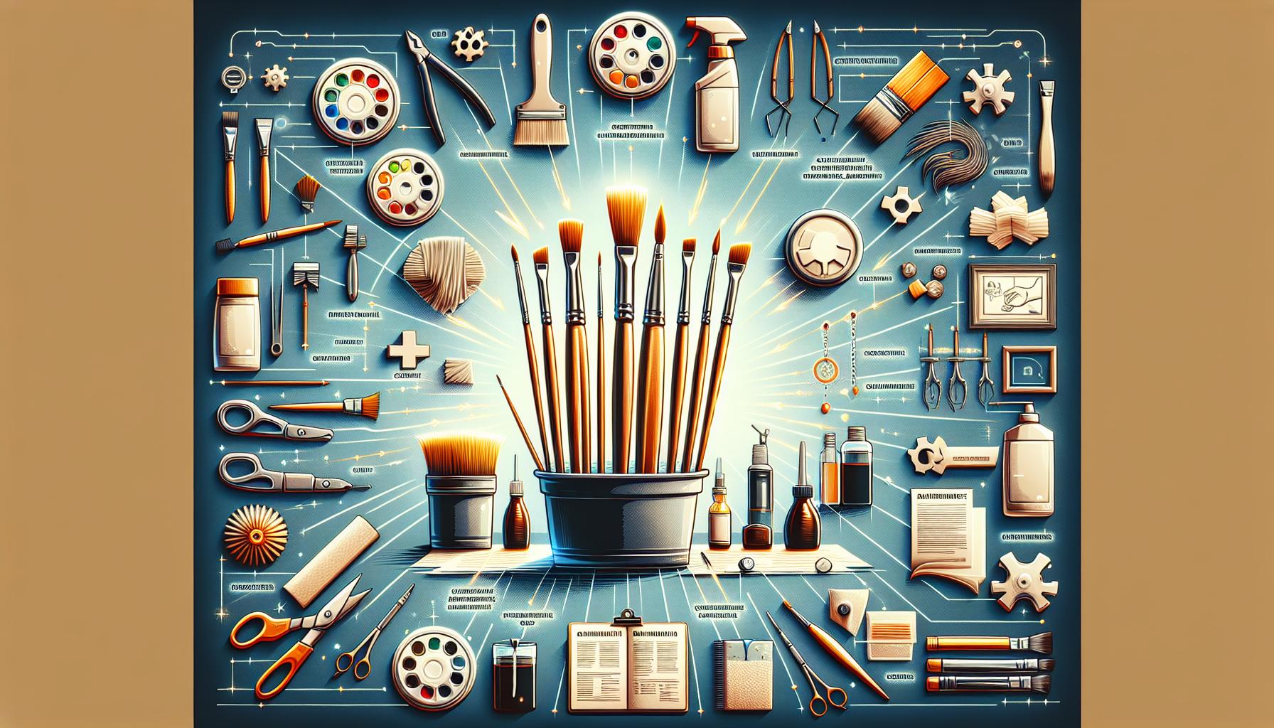 Step-by-Step Guide to Cleaning Oil Paint Brushes