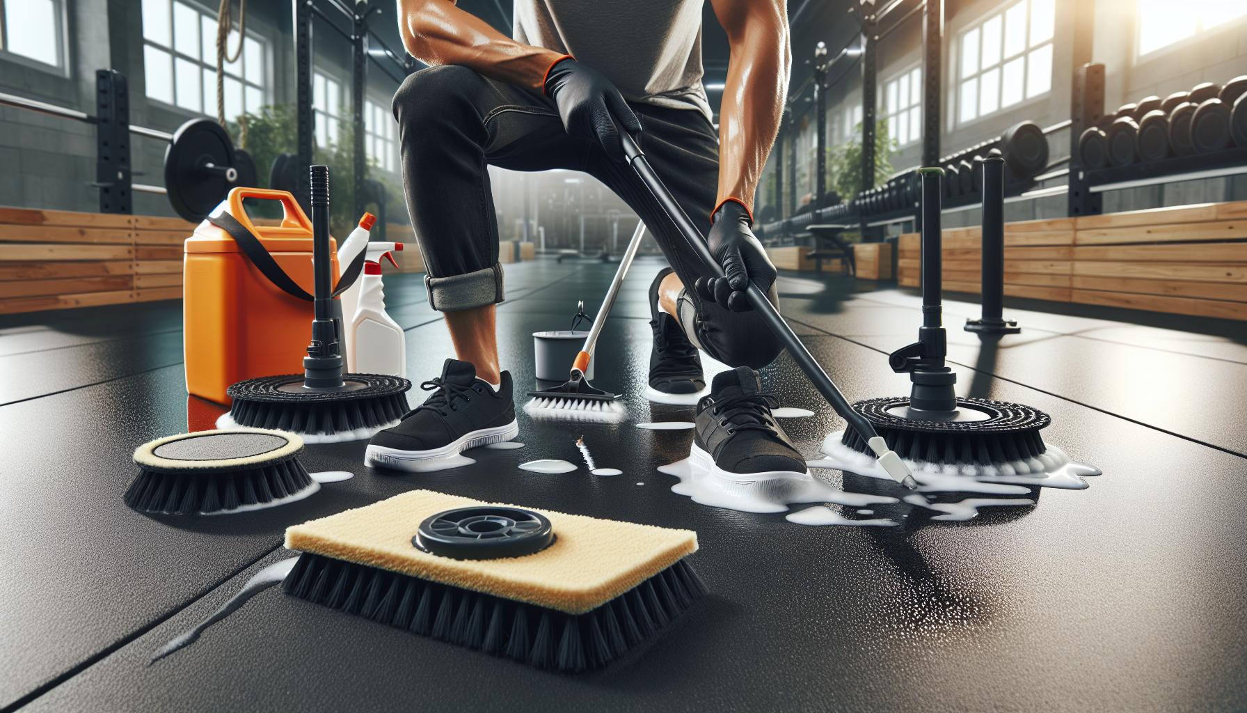 Step-by-Step Guide: How to Clean Rubber Gym Floors