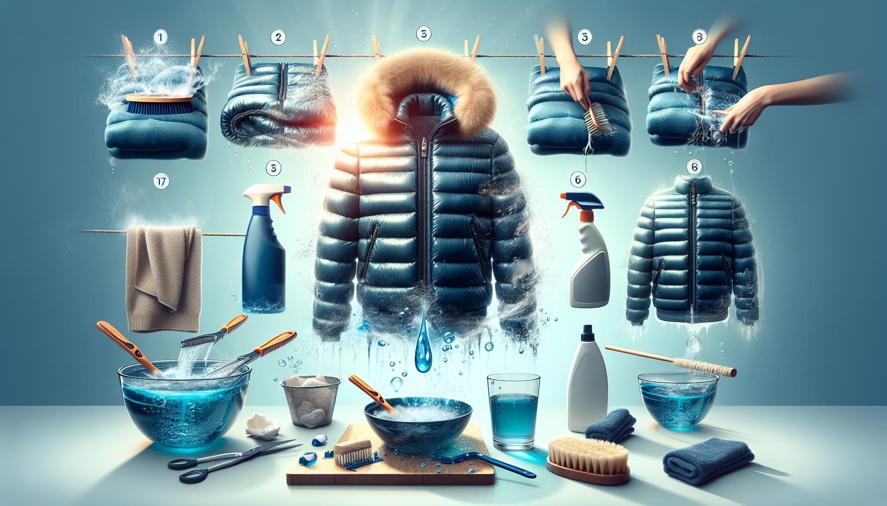 Step-by-Step Guide to Properly Washing a Down Coat